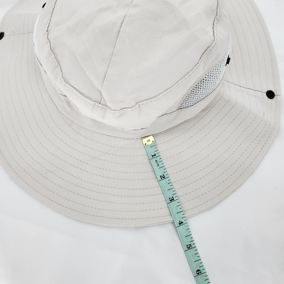 Sunshade Mens‎ Convertible Hat One Size Light Khaki Adjustable Lightweight Beach - Picture 6 of 8